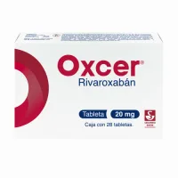 Oxcer 20 Mg - Caja Con 28 Tabletas (Rivaroxabán)