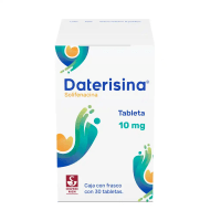Daterisina 10 Mg Con 30 Tabletas