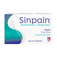 Sinpain 75/20 Mg Con 10 Cápsulas
