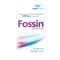 Fossin Fosfomicina 250 Mg Suspensión 120 Ml