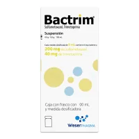 Bactrim Sulfametoxazol Trimetoprima Suspensión Con 100 Ml