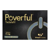 Poverful 5 Mg Con 28 Tabletas