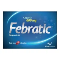 Febratic 600 Mg Con 10 Cápsulas