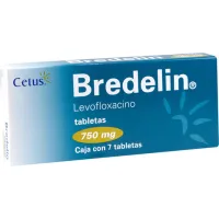 Bredelin Levofloxacino 750 Mg Con 7 Tabletas