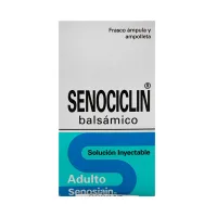 Senociclin Balsámico Adulto 300/35/70/50 Mg Con 1 Frasco Ámpula