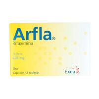 Arfla Rifaximina 200 Mg Con 12 Tabletas