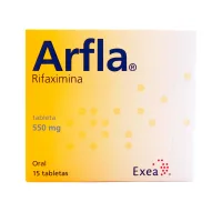 Arfla Rifaximina 550 Mg Con 15 Tabletas