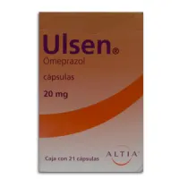 Ulsen 20 Mg Con 21 Cápsulas