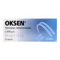 Oksen 80/12.5Mg Con 30 Cápsulas