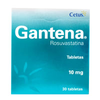 Gantena 10 Mg Con 30 Tabletas