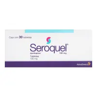 Seroquel 100 Mg Con 30 Tabletas