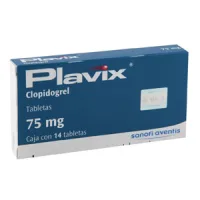 Plavix 75 Mg Con 14 Tabletas