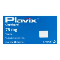 Plavix 75 Mg Con 28 Tabletas