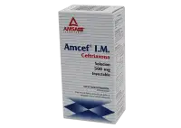 Amcef Im Ceftriaxona 500 Mg Solución Inyectable 2Ml