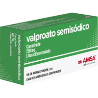 Valproato Semisódico 250 Mg Con 30 Comprimidos