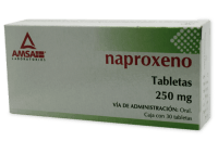 Naproxeno 250 Mg Con 30 Tabletas (Amsa)