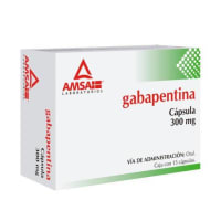 Gabapentina 300 Mg Con 15 Cápsulas (Amsa)