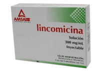 Lincomicina 300 Mg Solución Inyectable Con 6 Ampolletas