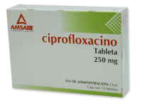 Ciprofloxacino 250 Mg Con 12 Tabletas