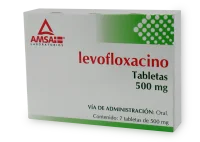 Levofloxacino 500 Mg Con 7 Tabletas (Amsa)