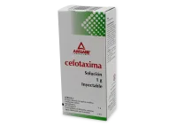 Cefotaxima 1 G Solución Inyectable 4 Ml