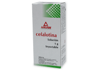 Cefalotina 1 G Con 1 Frasco Ámpula 5 Ml