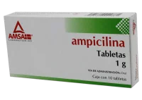 Ampicilina 1 G Con 10 Tabletas