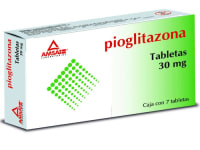 Pioglitazona 30 Mg Con 7 Tabletas (Amsa)