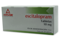 Escitalopram 10 Mg Con 28 Tabletas (Amsa)