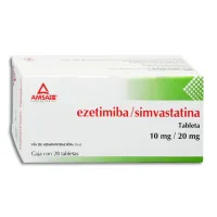 Ezetimba 10/20 Mg Con 28 Tabletas