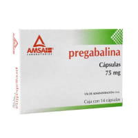 Pregabalina 75 Mg Con 14 Cápsulas (Amsa)