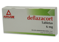 Deflazacort 6 Mg Con 20 Tabletas