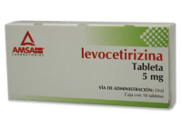 Levocetirizina 5 Mg Con 10 Tabletas