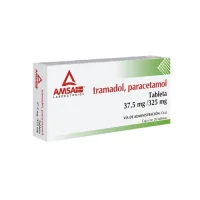 Tramadol, Paracetamol 37.5/325Mg 20 Tabletas