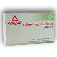 Vitaminas AD con 1 Ampollas