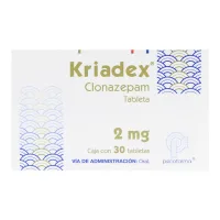 Kriadex 2 Mg Con 30 Tabletas