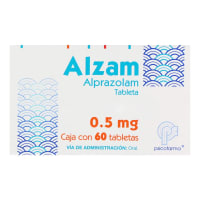 Alzam 0.50 Mg Con 60 Tabletas