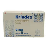 Kriadex 2 Mg Con 60 Tabletas
