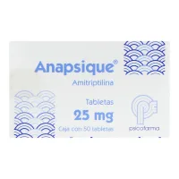 Anapsique 25 Mg Con 50 Tabletas