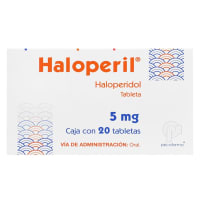 Haloperil 5 Mg Con 20 Tabletas
