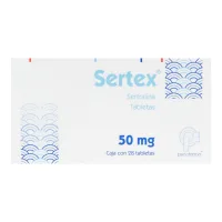 Sertex 50 Mg Con 28 Tabletas