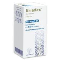 Kriadex 2.5 Mg Con 20 Ml De Solución