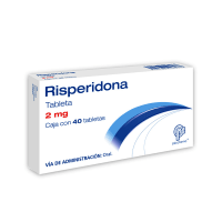 Risperidona 2 Mg Con 40 Tabletas