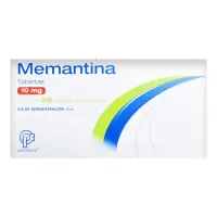 Memantina 10 Mg Con 28 Tabletas