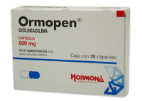 Ormopen Dicloxacilina 500 Mg Con 20 Cápsulas