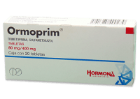 Ormoprim Sulfametoxazol Trimetoprima 80/400 Mg Con 20 Tabletas