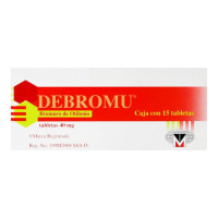 Debromu 40 Mg Con 15 Tabletas