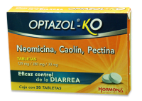 Optazol-Ko 129/280/30 Mg Con 20 Tabletas