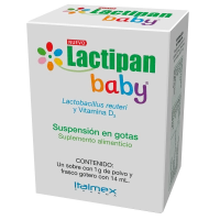 Lactipan Baby Con 1 G De Polvo Y 14 Ml De Solución