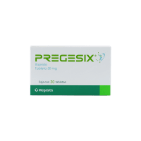 Pregesix 50 Mg Con 30 Tabletas